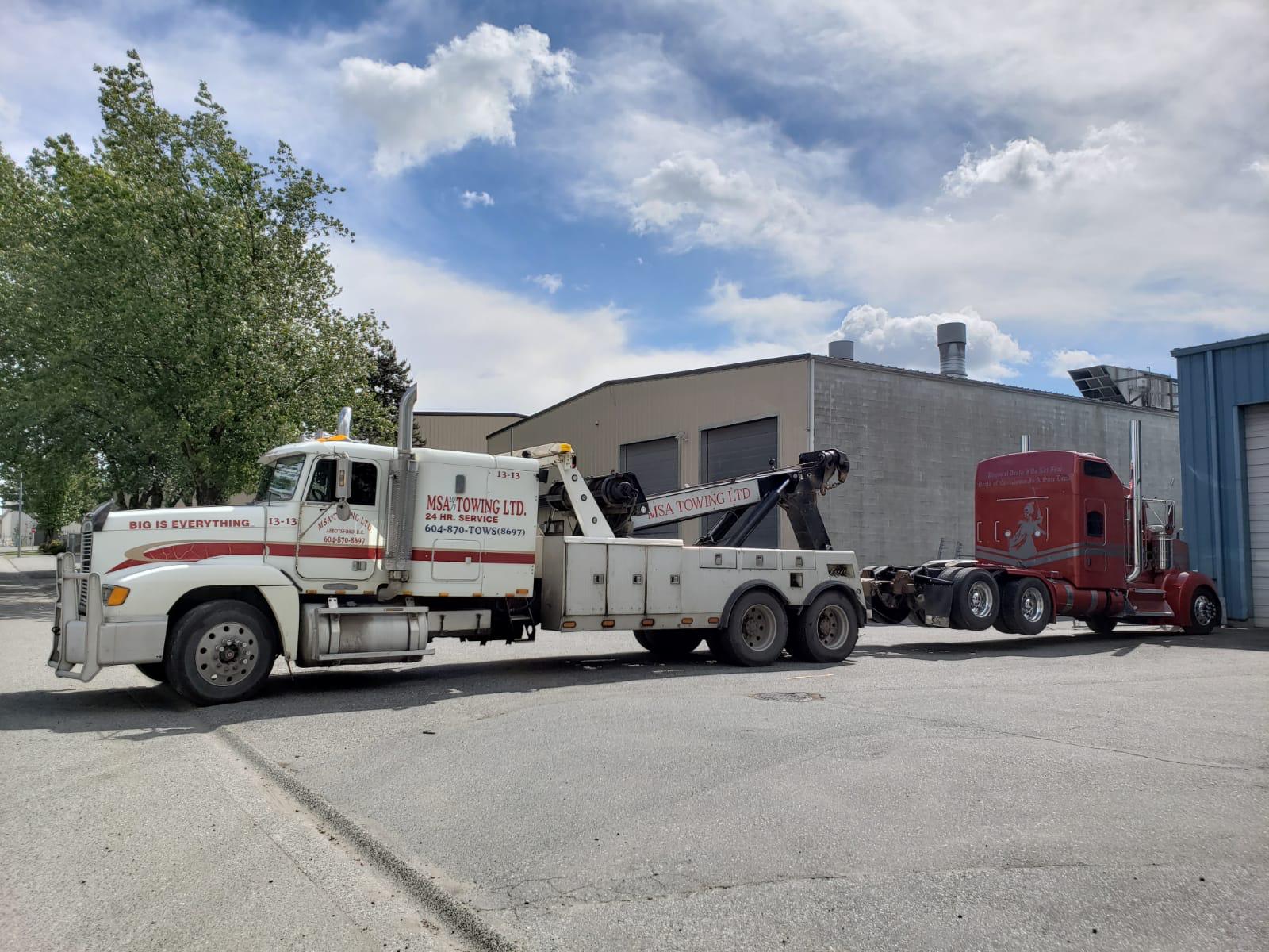 heavy duty towing abbotsford